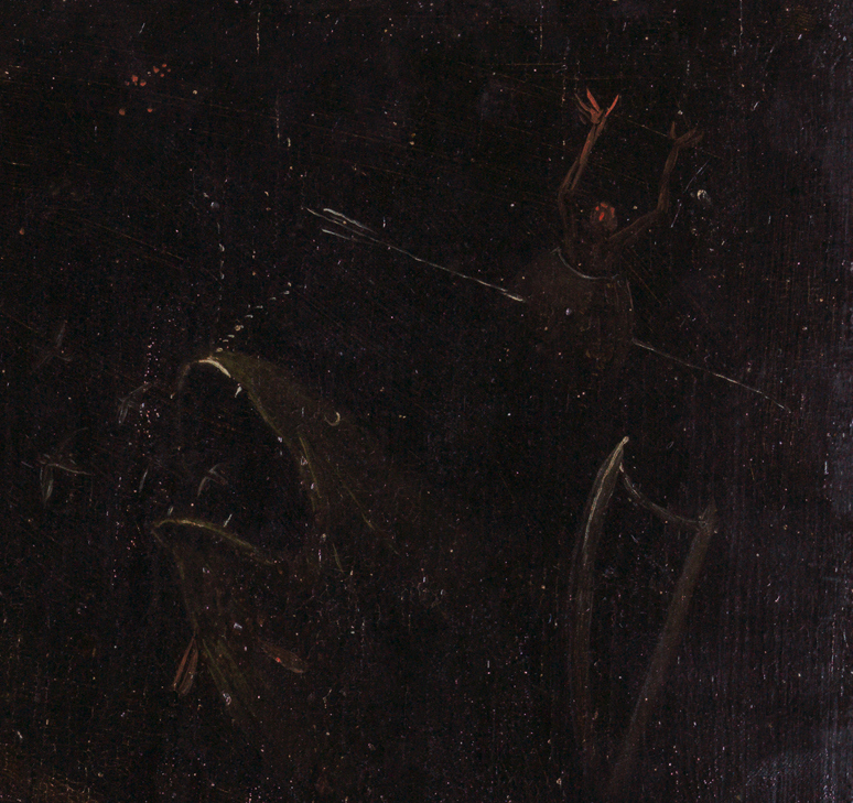 Bosch, Scenes from the Passion (demon detail)
