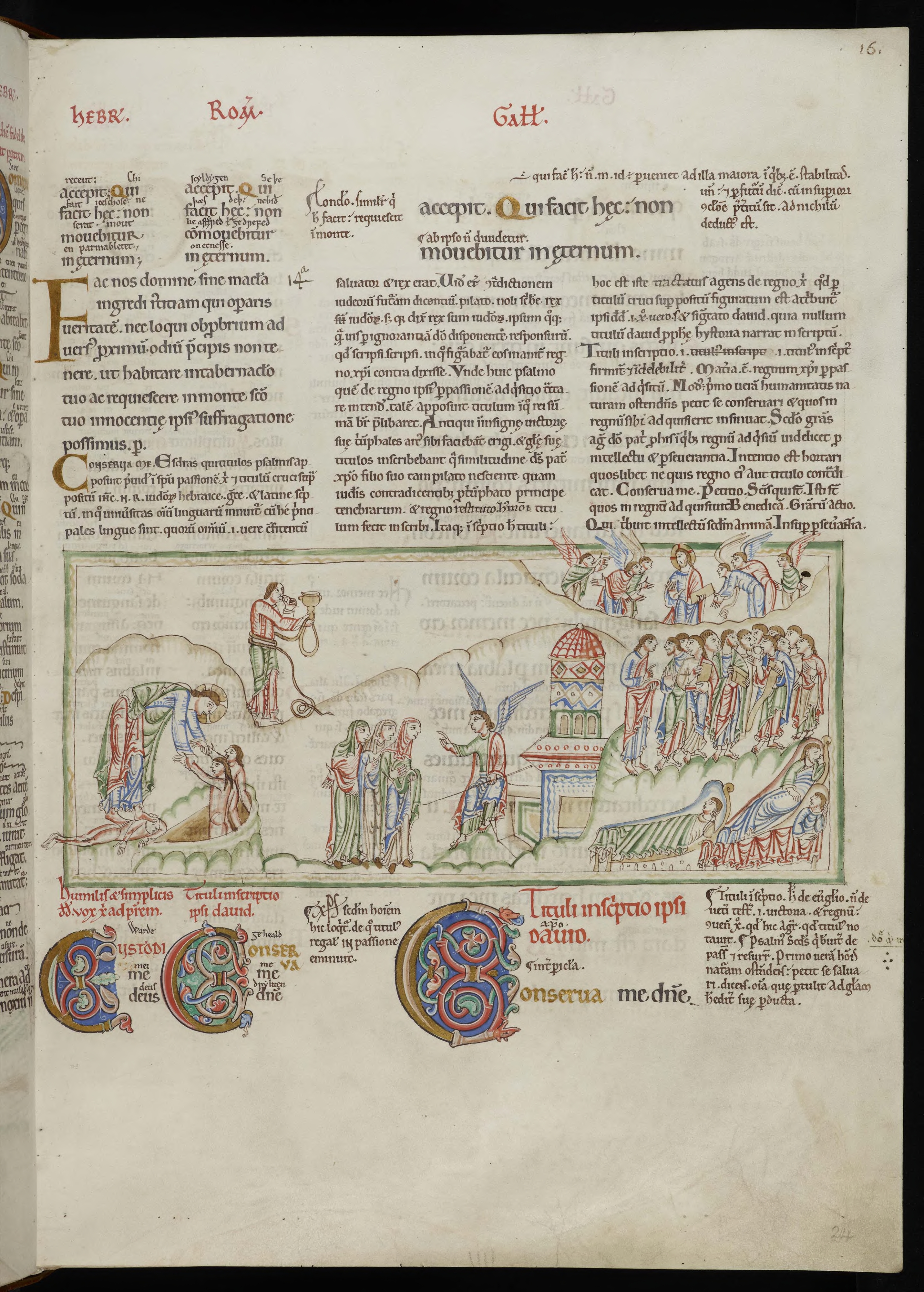 Resurrection (Eadwine Psalter)