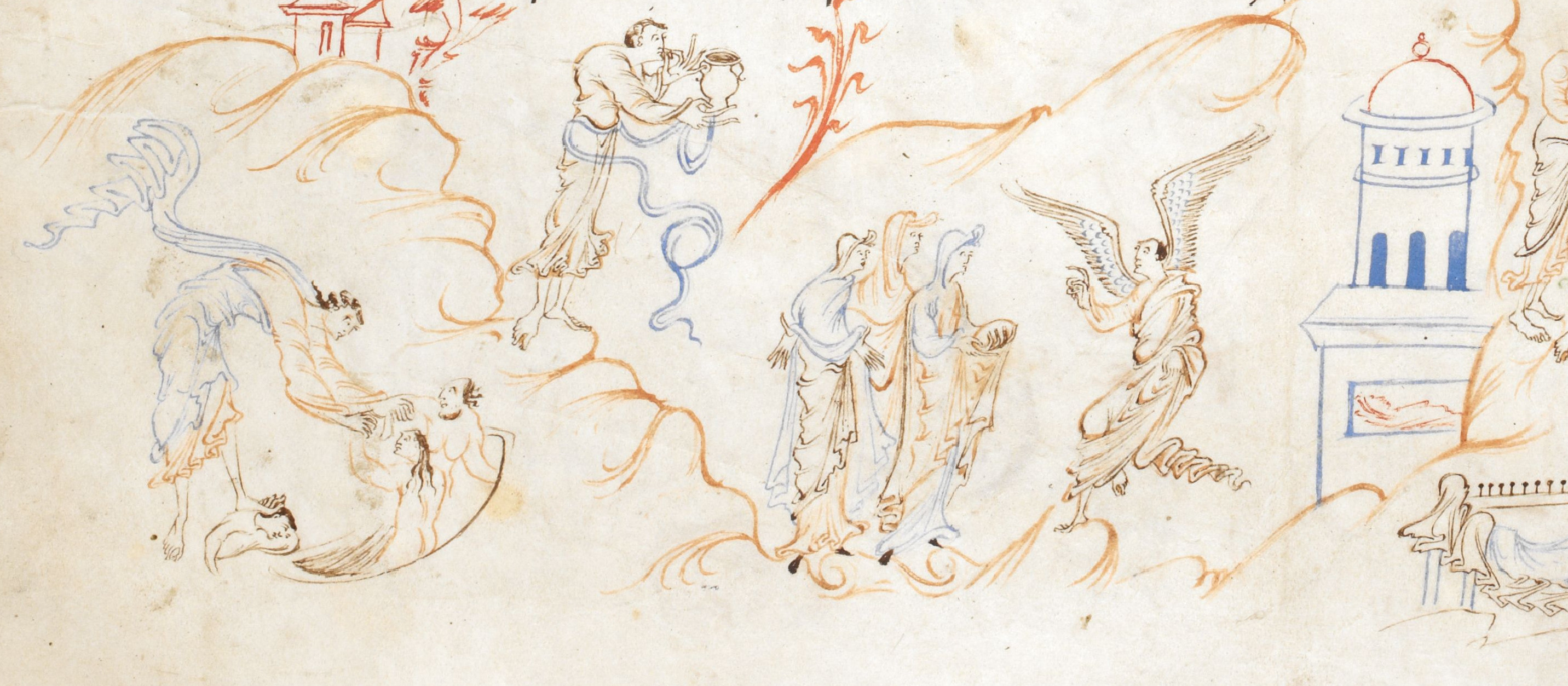 Resurrection (Harley Psalter)