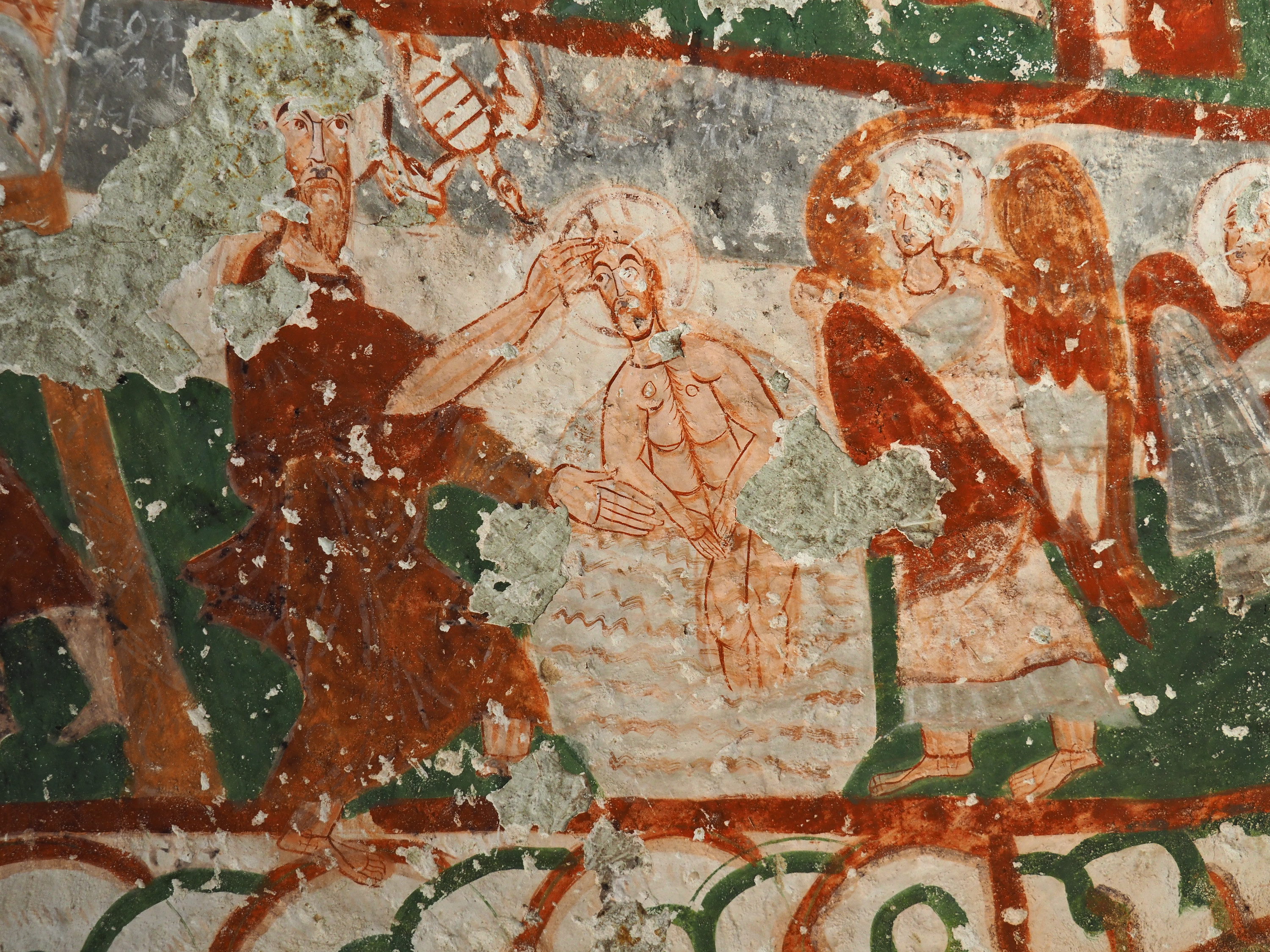 Baptism of Christ (Pancarlik Church, Turkey)