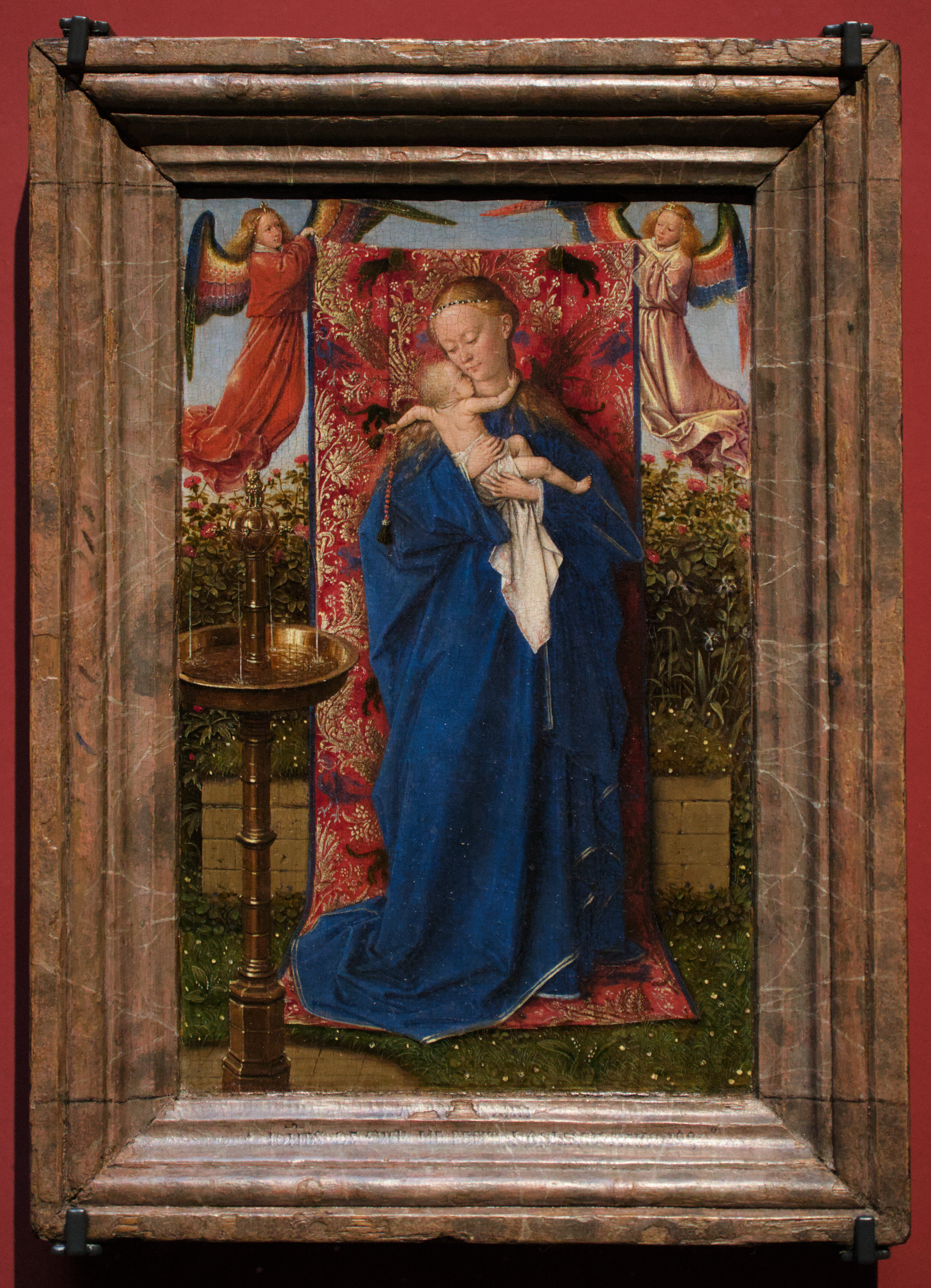 van Eyck, Jan_Madonna at the Fountain