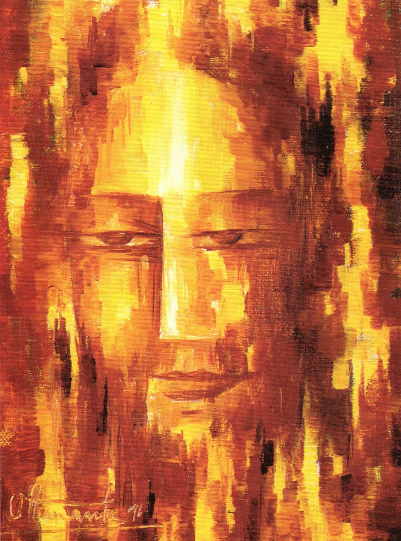 Uttarananda, Hatigammana_Portrait of Jesus