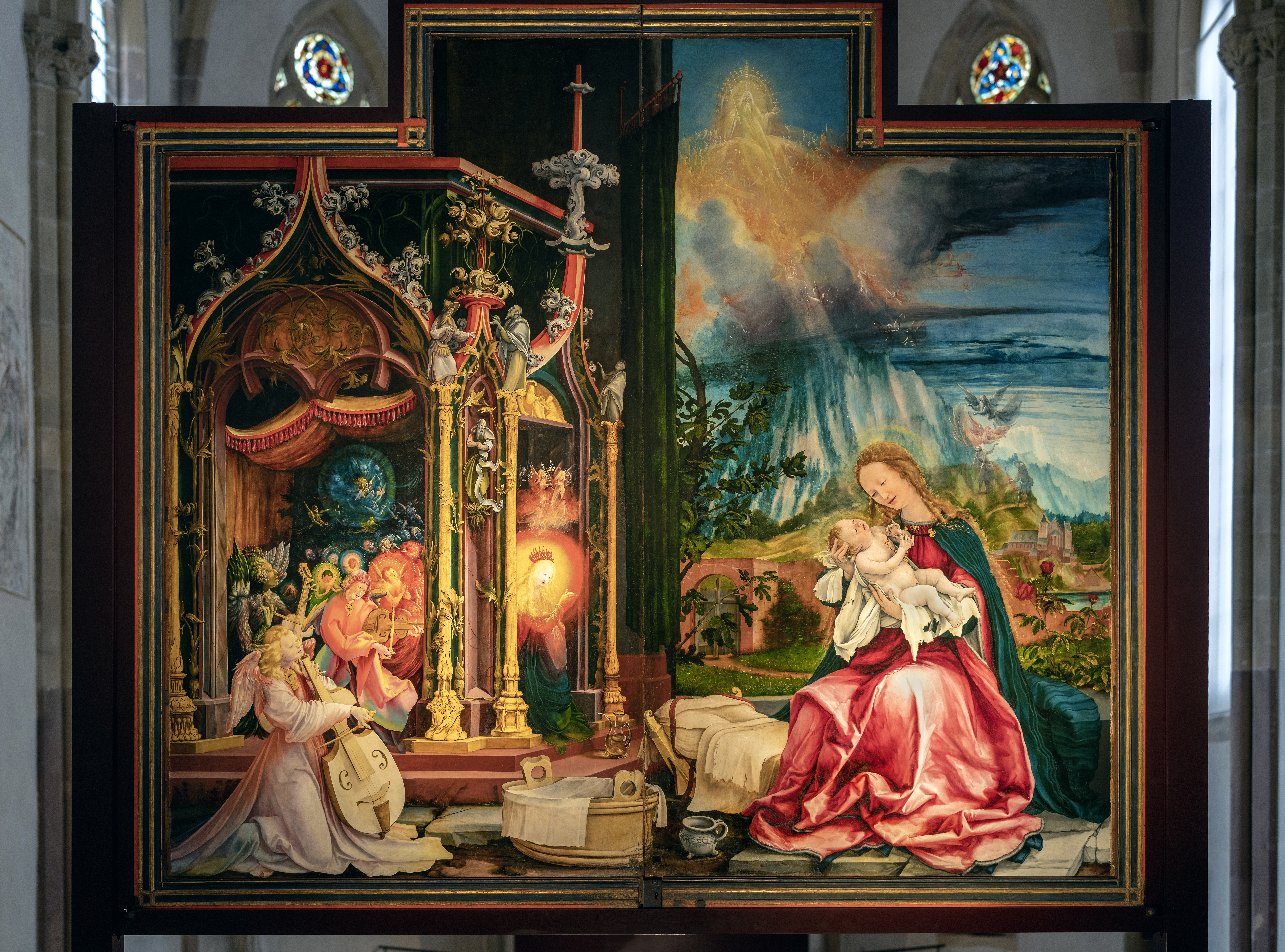 Grünewald, Matthais_The Nativity