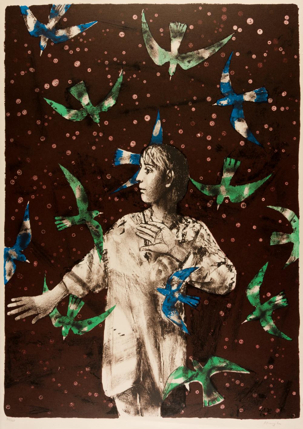 Hunziker, Max_Man with Birds