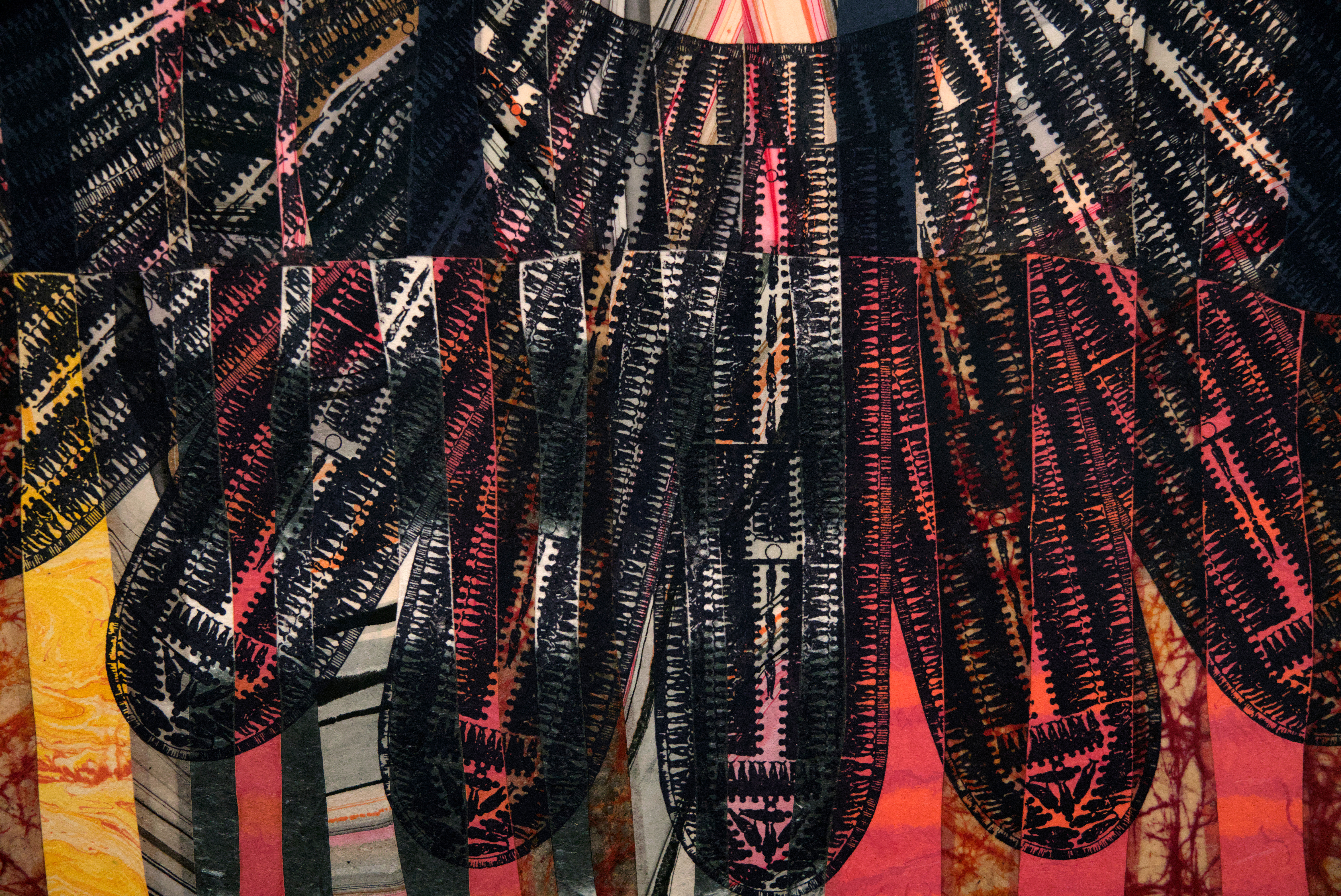 Biggers, Sanford_The Floating World: Lotus (125th) (detail)