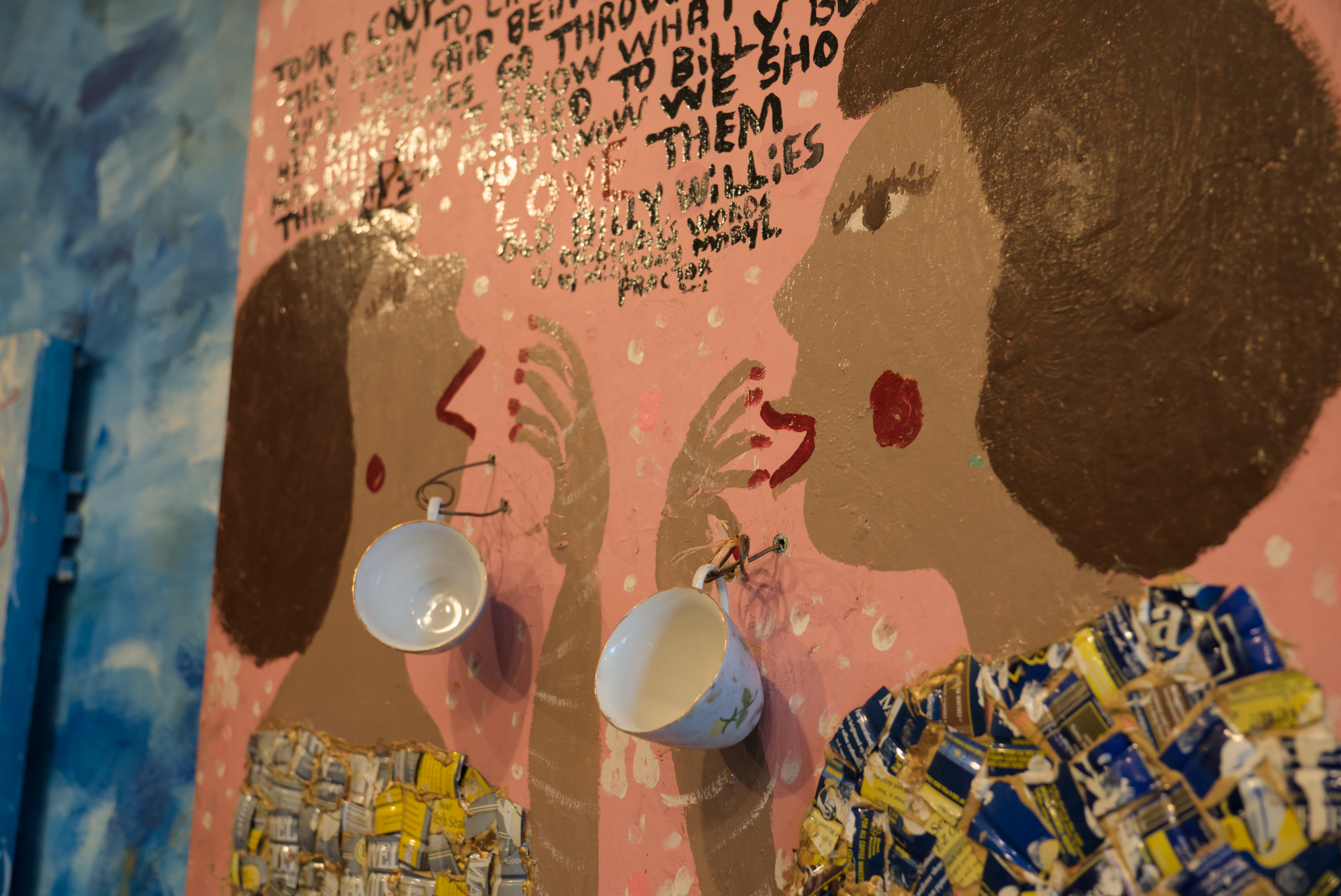 Mrs. Lilly and Mrs. Dilly (detail)