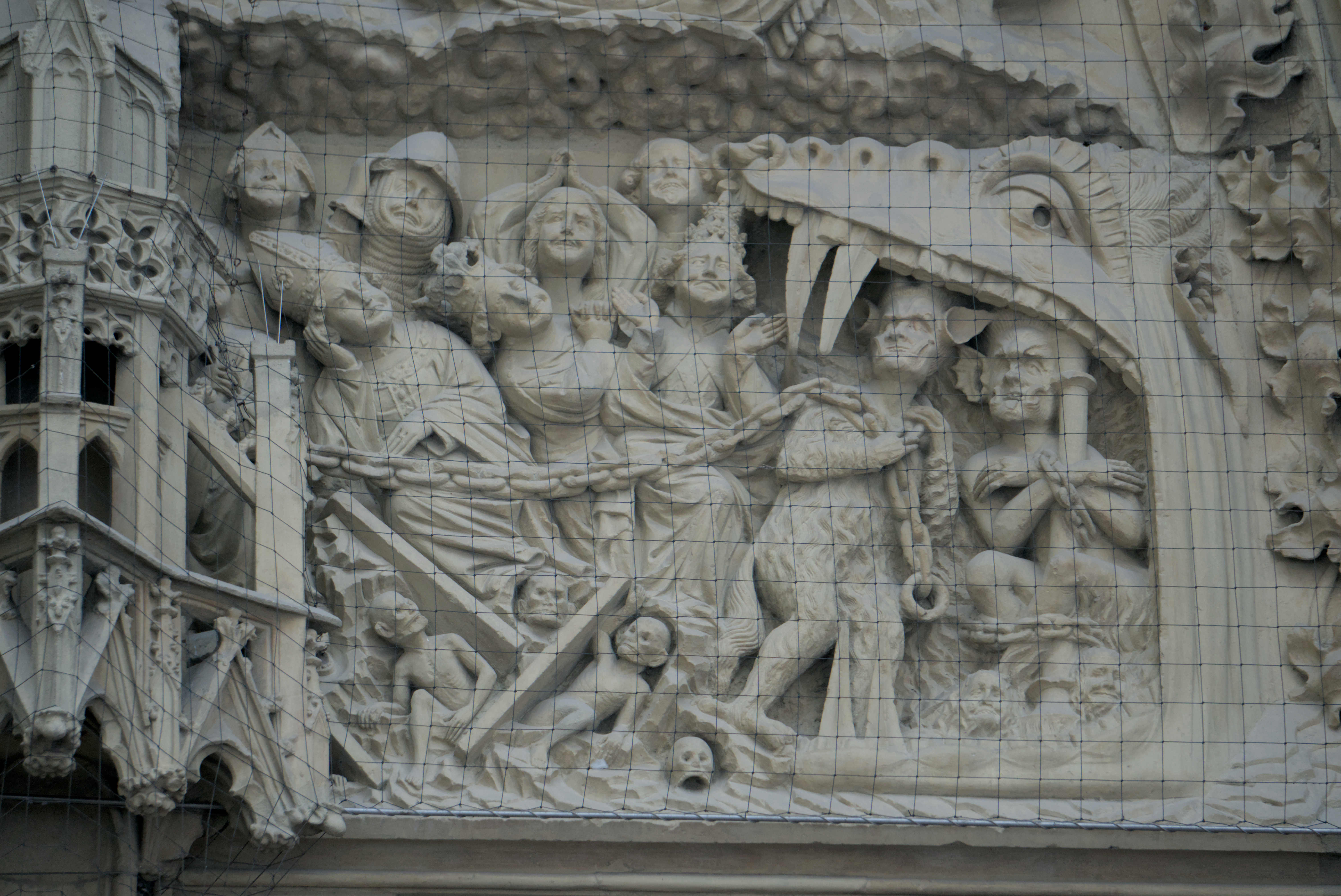 Last Judgment detail, Marienkapelle