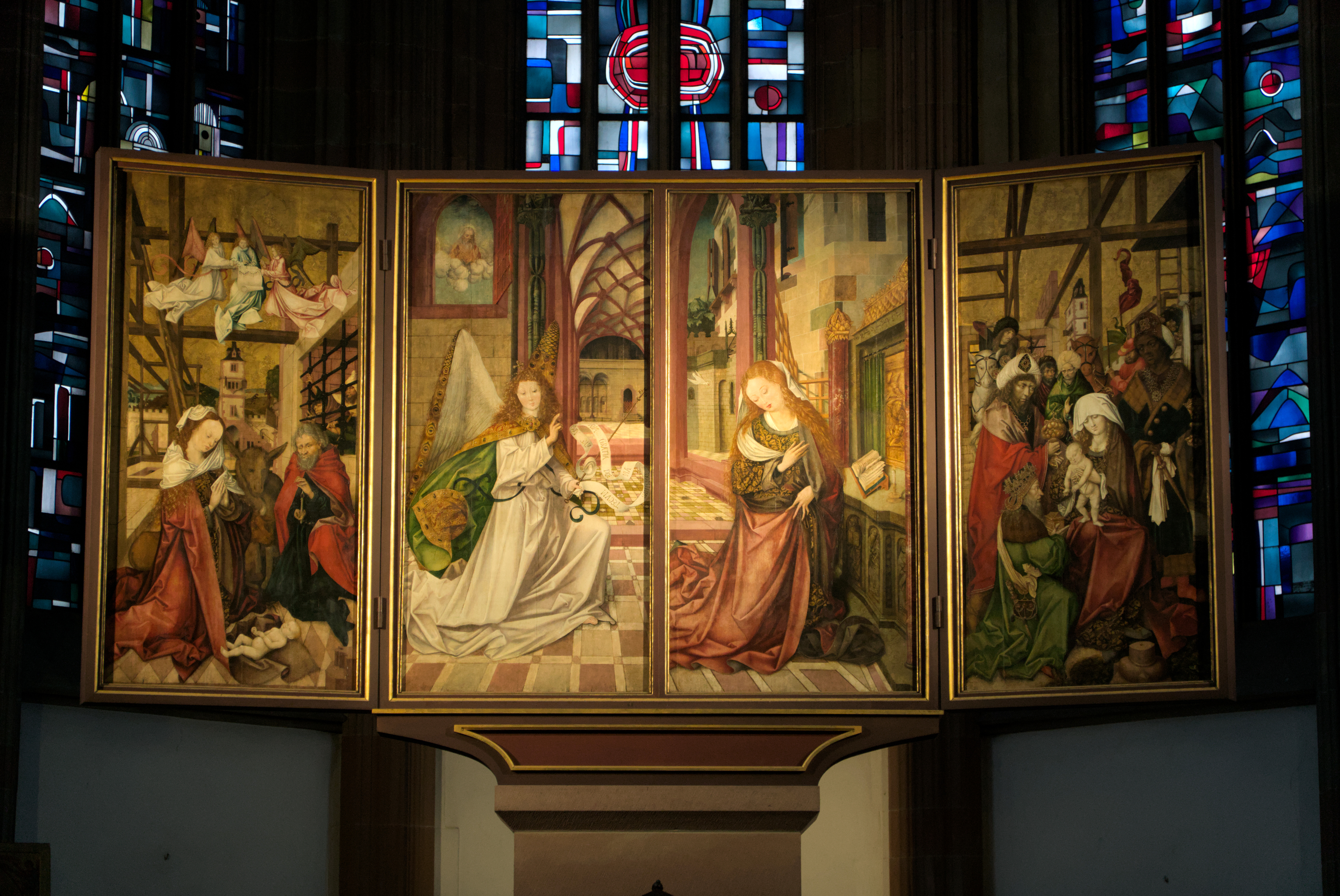 High altarpiece, Marienkapelle