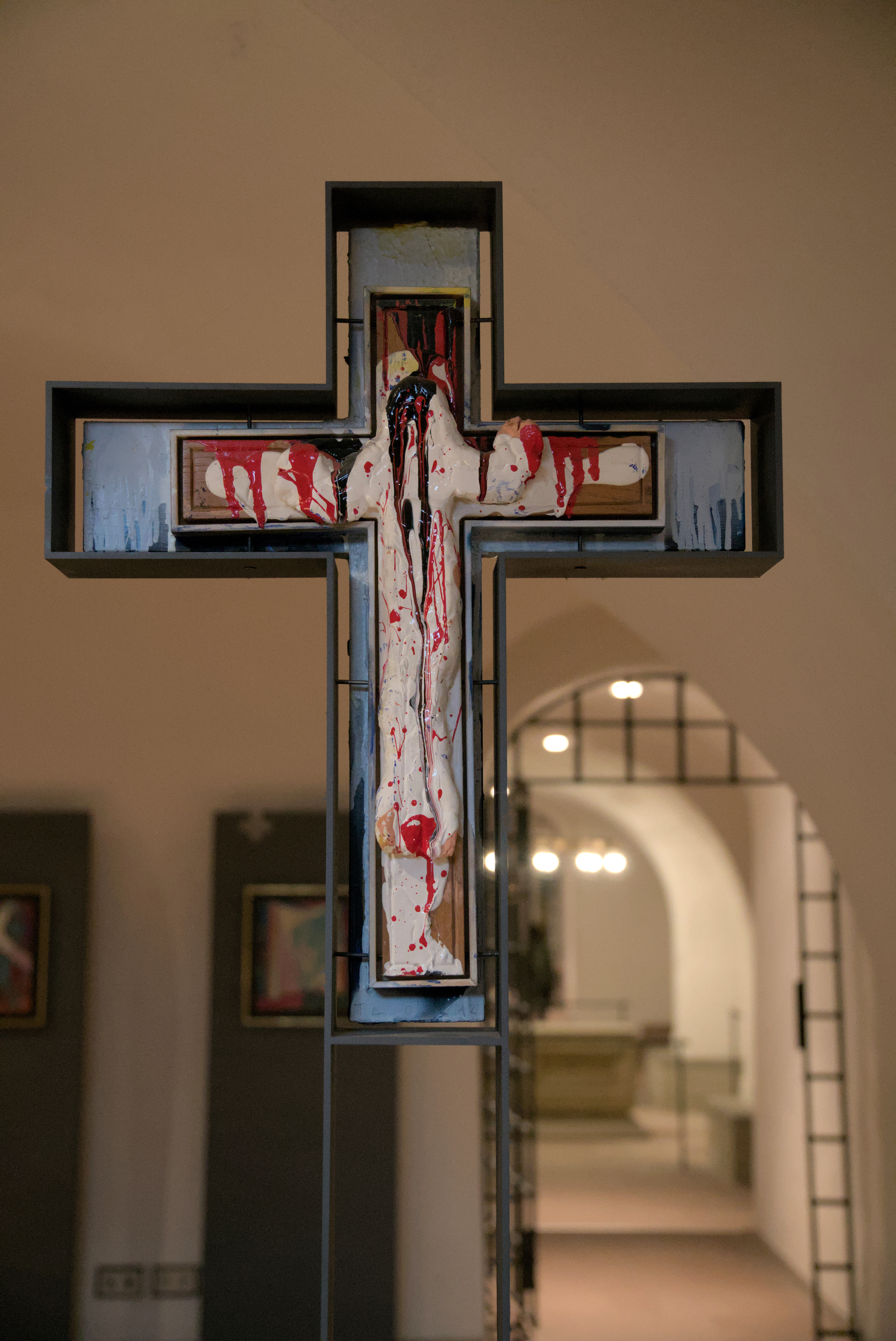 Stand cross (back)